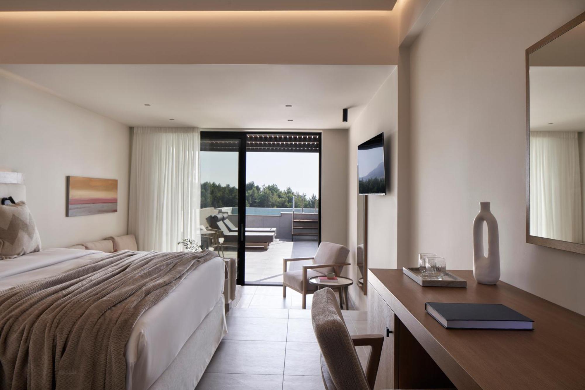 Celestial All Suites Afrato Chambre photo